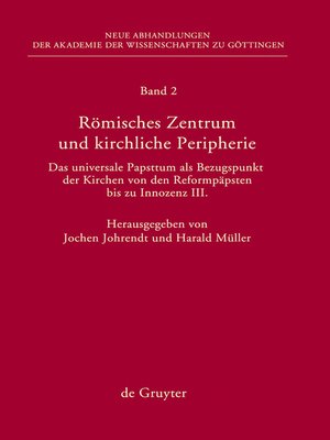 cover image of Römisches Zentrum und kirchliche Peripherie